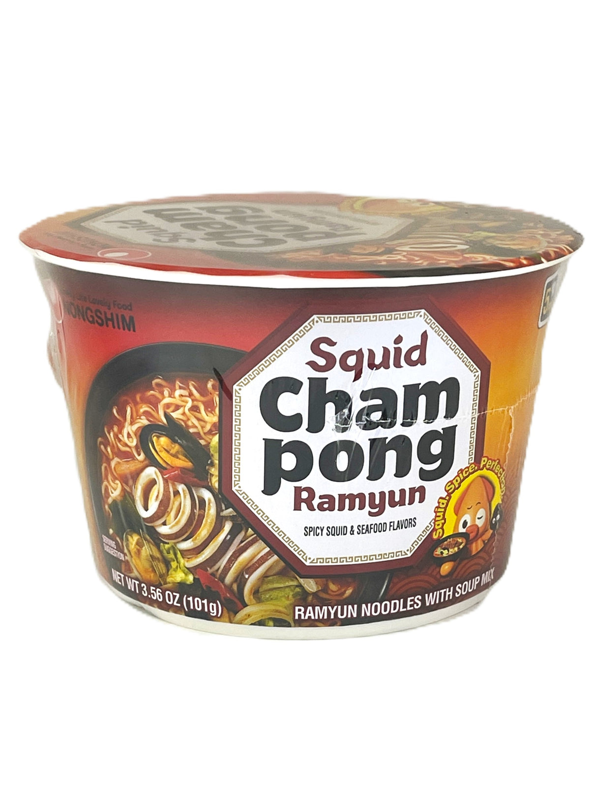 NONGSHIM SQUID CHAMPONG RAMYUN BOWL (3.56oz)