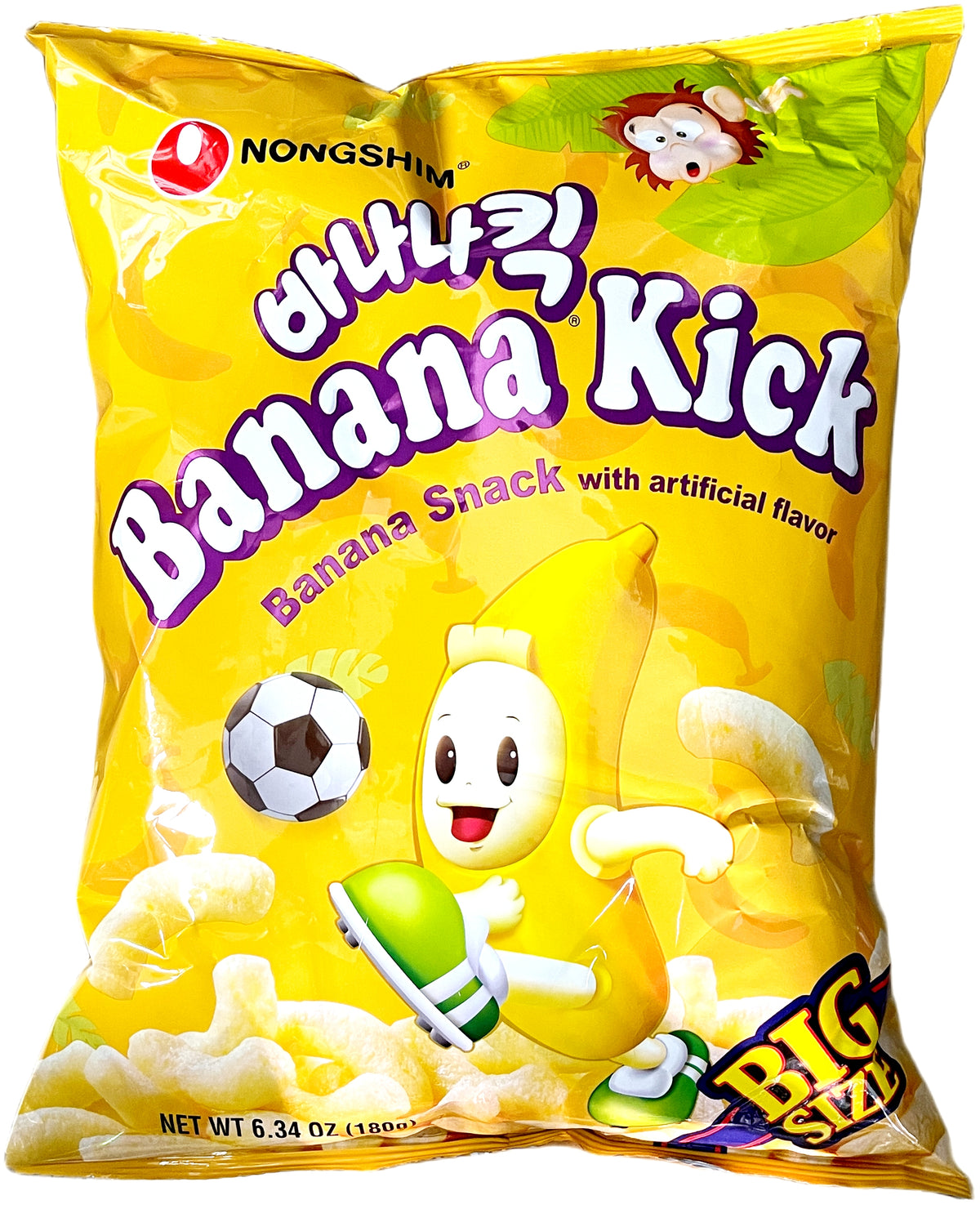 NONGSHIM BANANA KICK SNACK (6.34oz)
