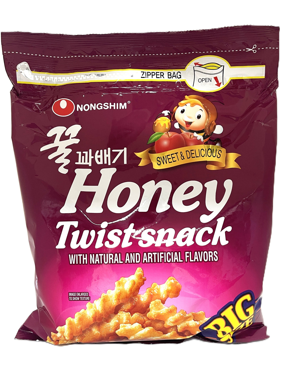 NONGSHIM HONEY TWIST SNACK (10oz)