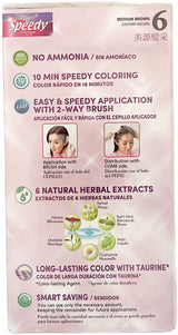 BIGEN SPEEDY HAIR COLOR - 6 (MEDIUM BROWN)