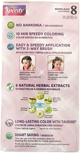 BIGEN SPEEDY HAIR COLOR - 8 (NATURAL BLACK)