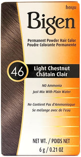 BIGEN POWDER HAIR COLOR - 46 (LIGHT CHESTNUT)