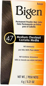 BIGEN POWDER HAIR COLOR - 47 (MEDIUM CHESTNUT)