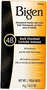 BIGEN POWDER HAIR COLOR - 48 (DARK CHESTNUT)