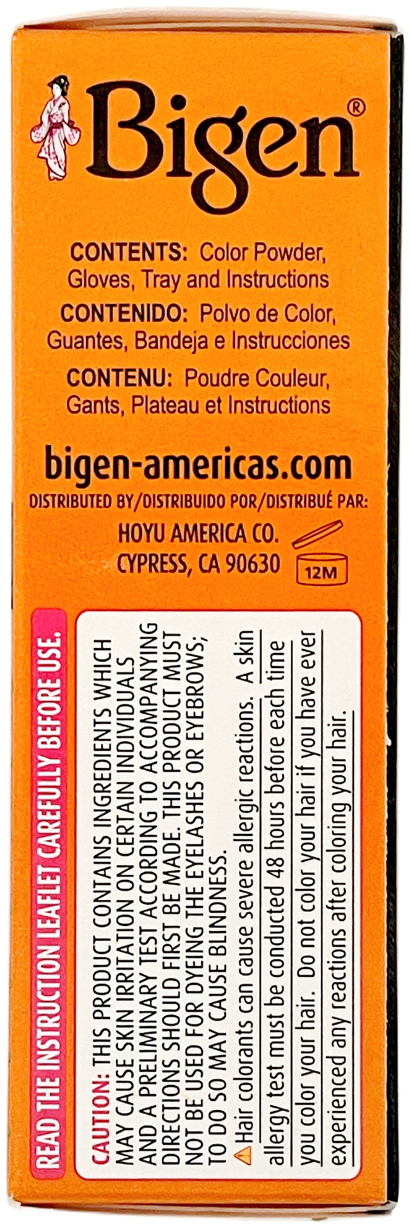 BIGEN POWDER HAIR COLOR - 48 (DARK CHESTNUT)