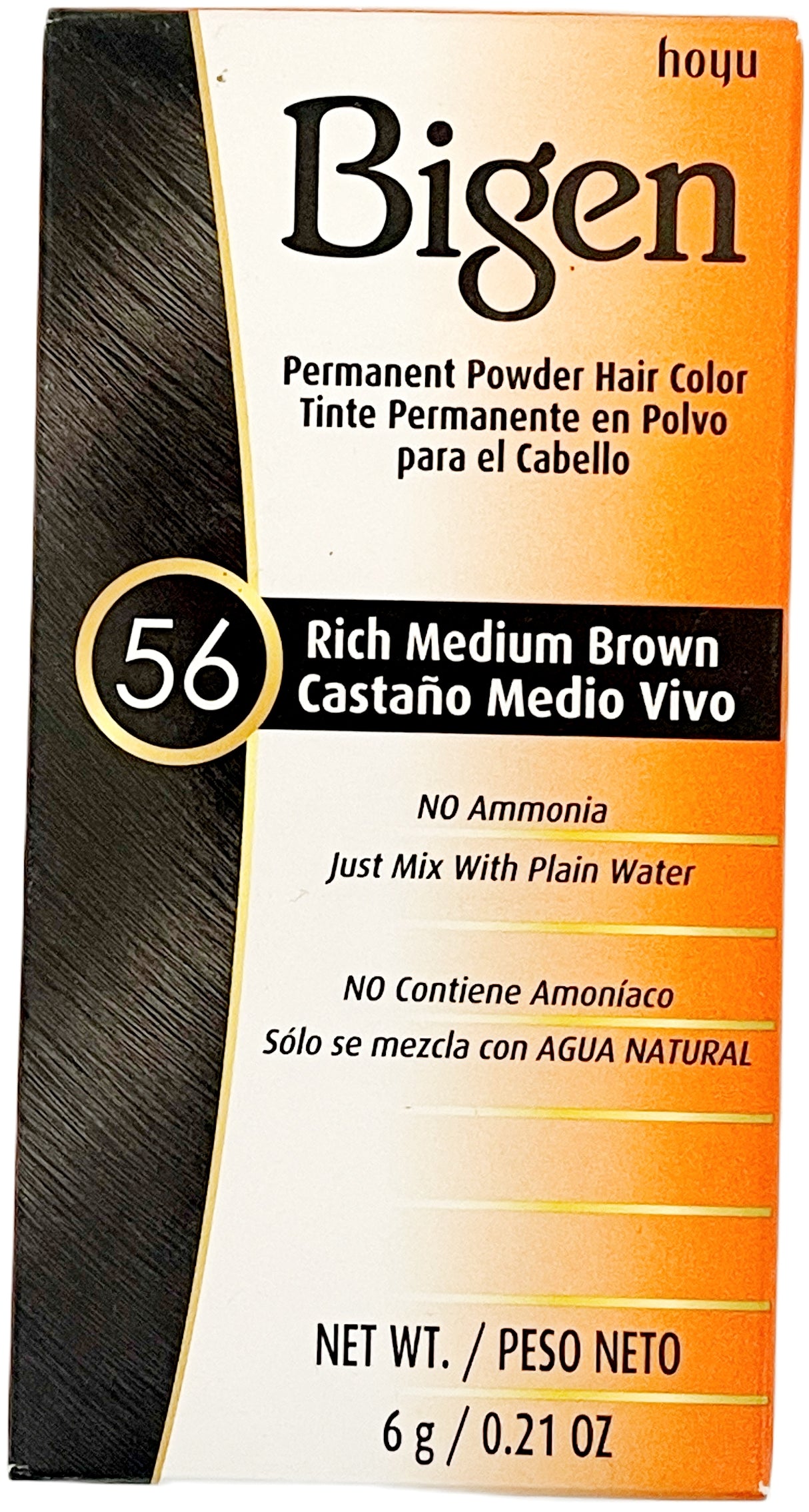 BIGEN POWDER HAIR COLOR - 56 (RICH MEDIUM BROWN)