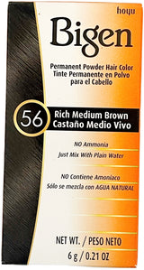 BIGEN POWDER HAIR COLOR - 56 (RICH MEDIUM BROWN)