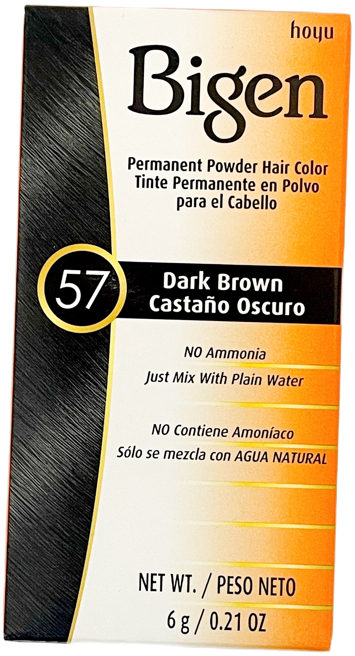 BIGEN POWDER HAIR COLOR - 57 (DARK BROWN)
