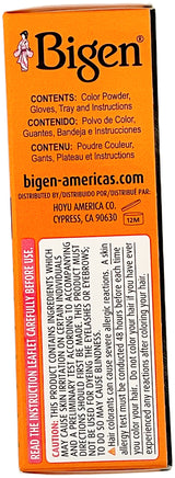 BIGEN POWDER HAIR COLOR - 58 (BLACK BROWN)