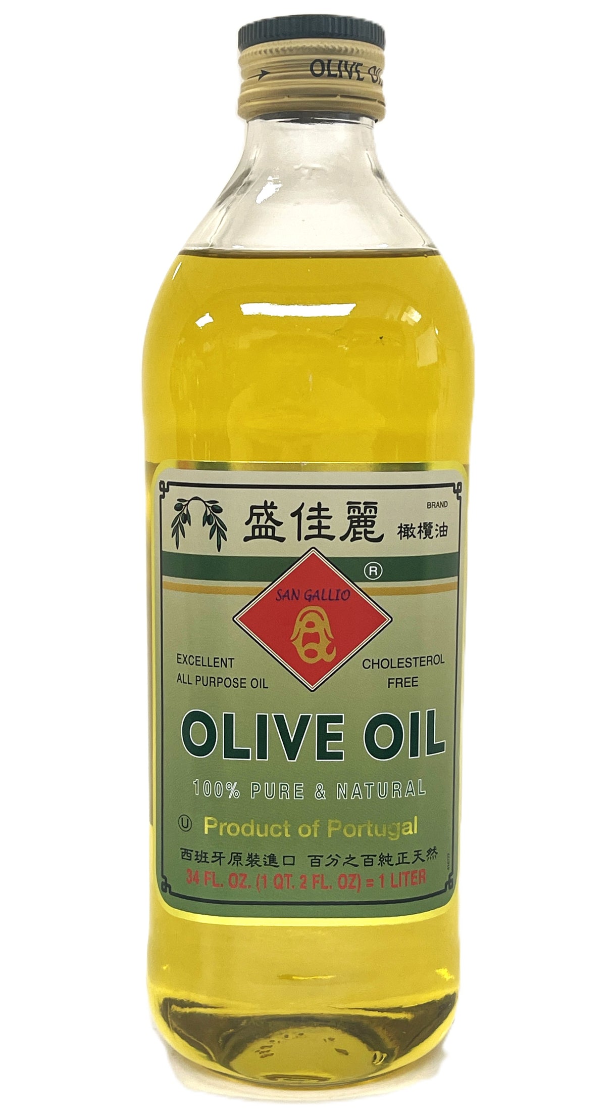 SAN GALLIO OLIVE OIL (34oz)