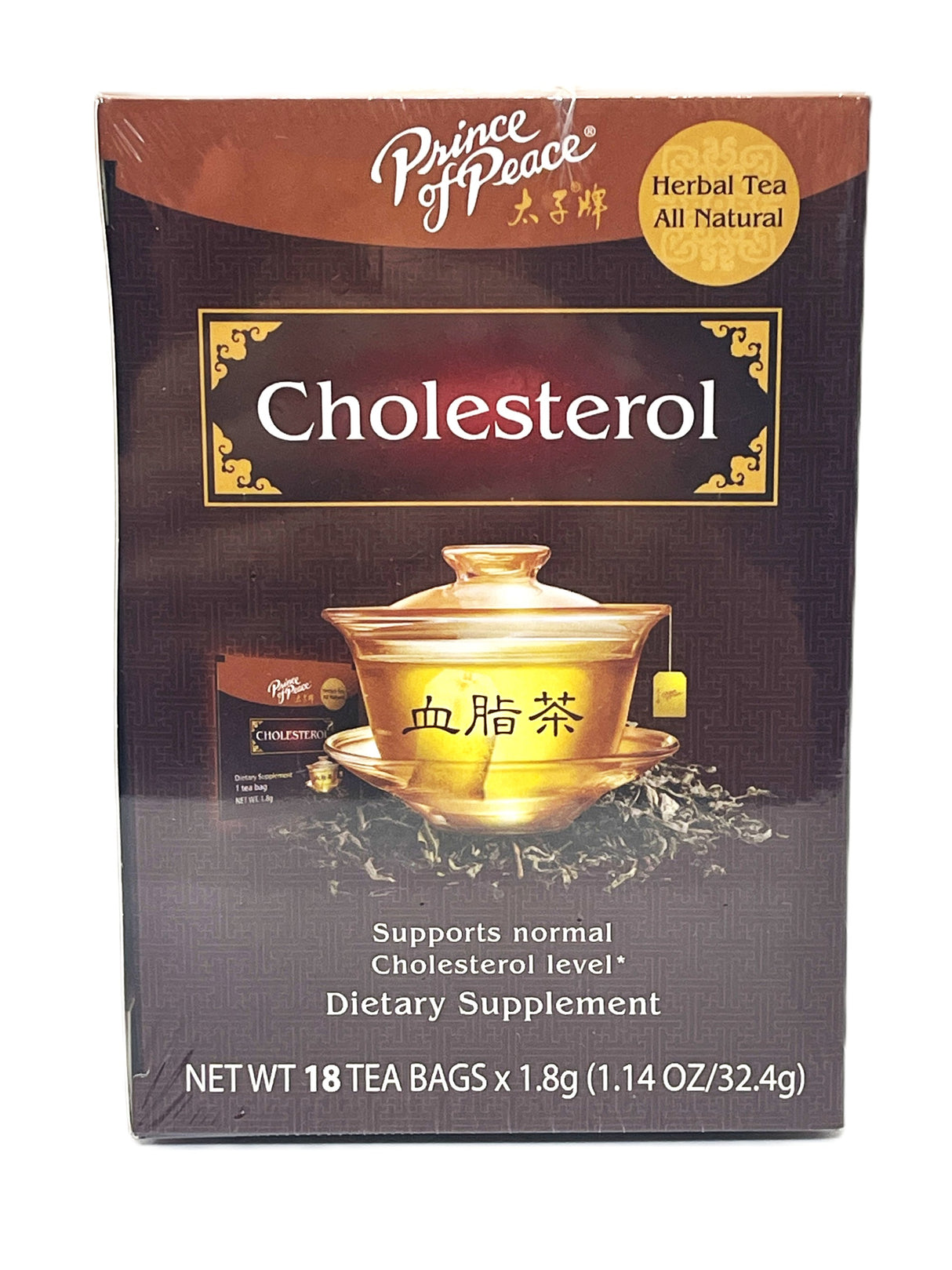 PRINCE OF PEACE CHOLESTEROL TEA 18CT
