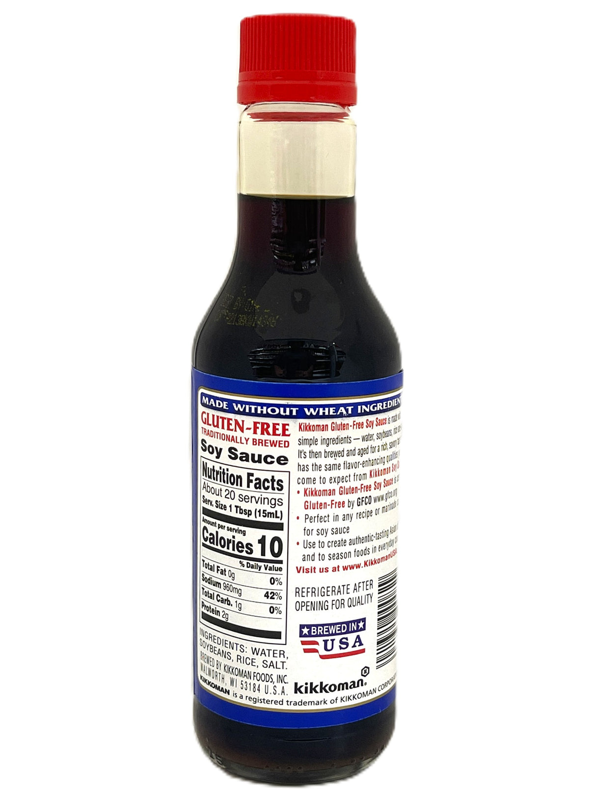 KIKKOMAN GLUTEN-FREE SOY SAUCE (10oz)