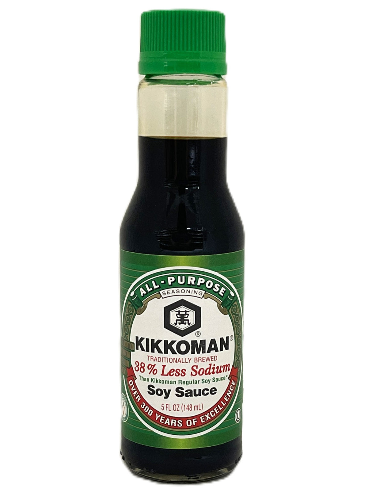 KIKKOMAN SOY SAUCE - 38% LESS SODIUM (5oz)