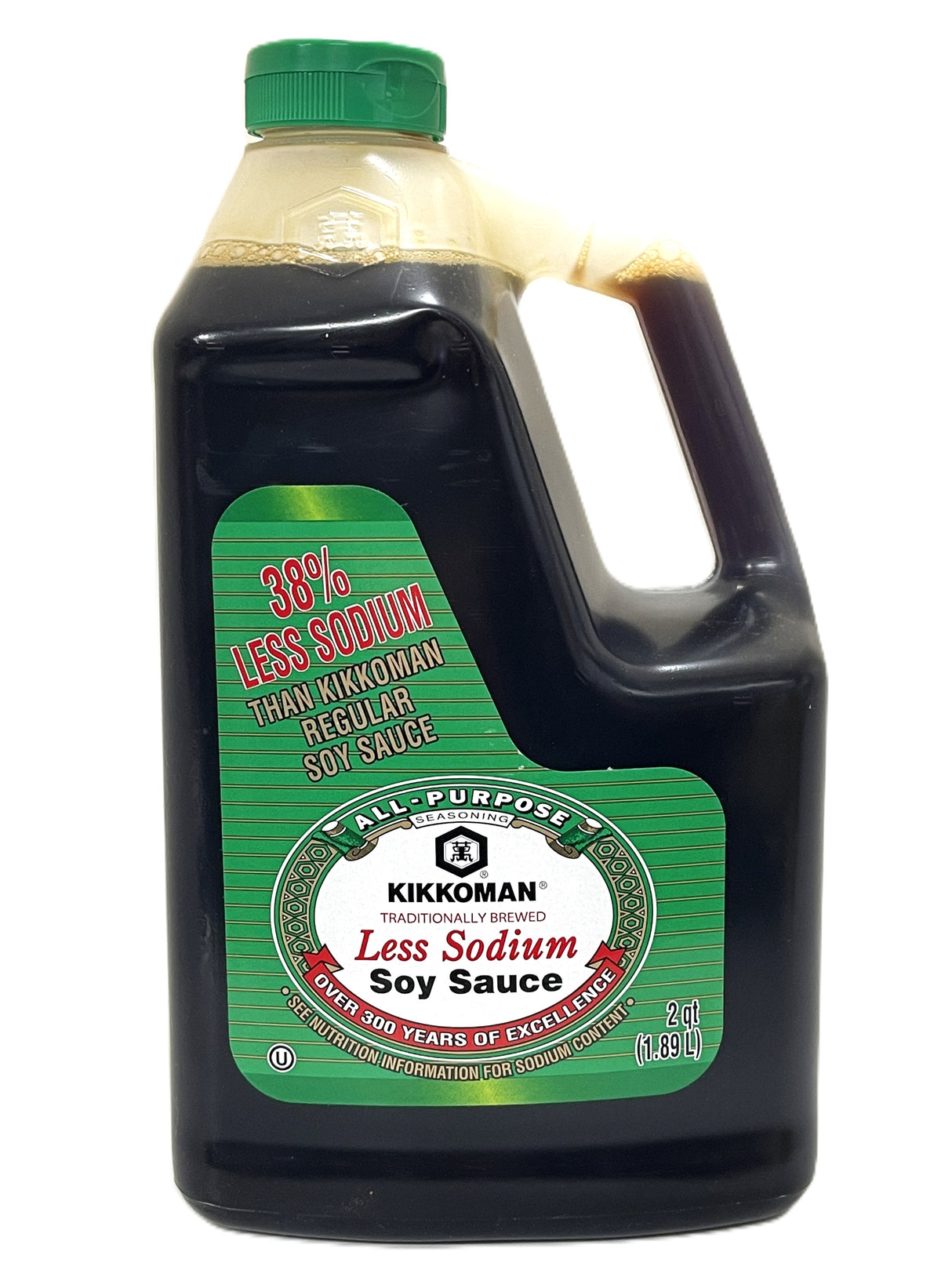 KIKKOMAN SOY SAUCE - LESS SODIUM (64oz)