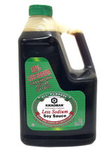 KIKKOMAN SOY SAUCE - LESS SODIUM (64oz)