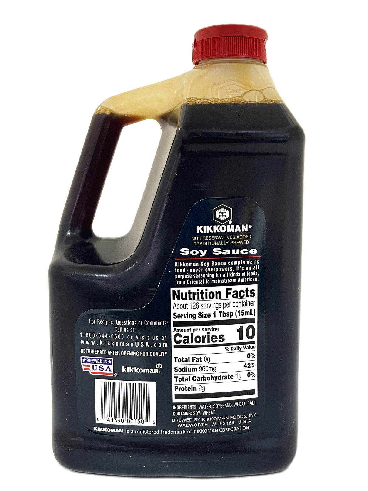 KIKKOMAN ALL-PURPOSE SOY SAUCE (64oz)