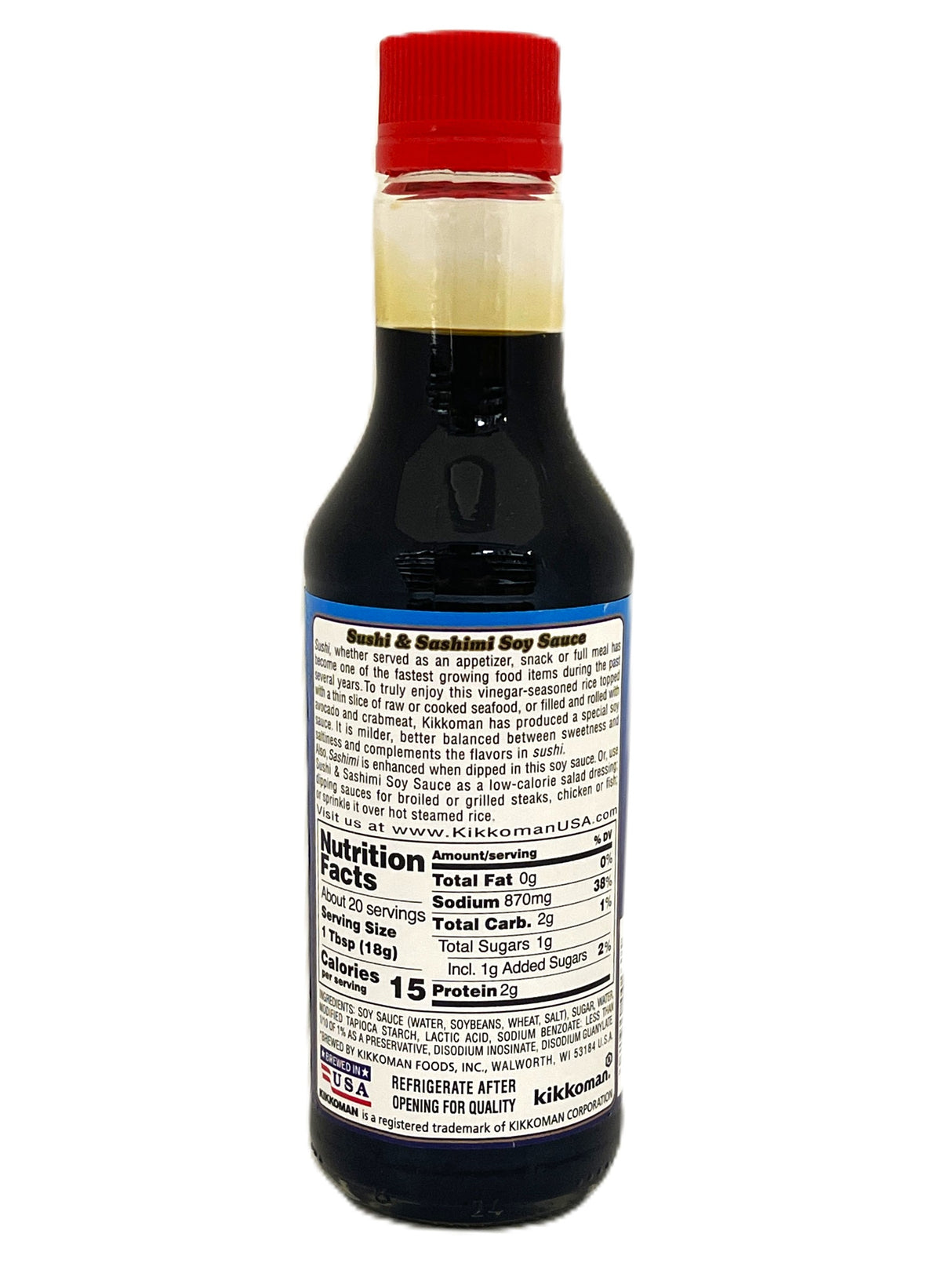 KIKKOMAN SUSHI AND SASHIMI SOY SAUCE (10oz)