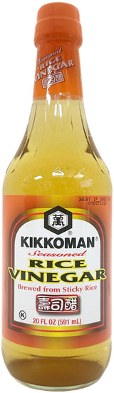 KIKKOMAN SEASONED RICE VINEGAR (20 fl oz)