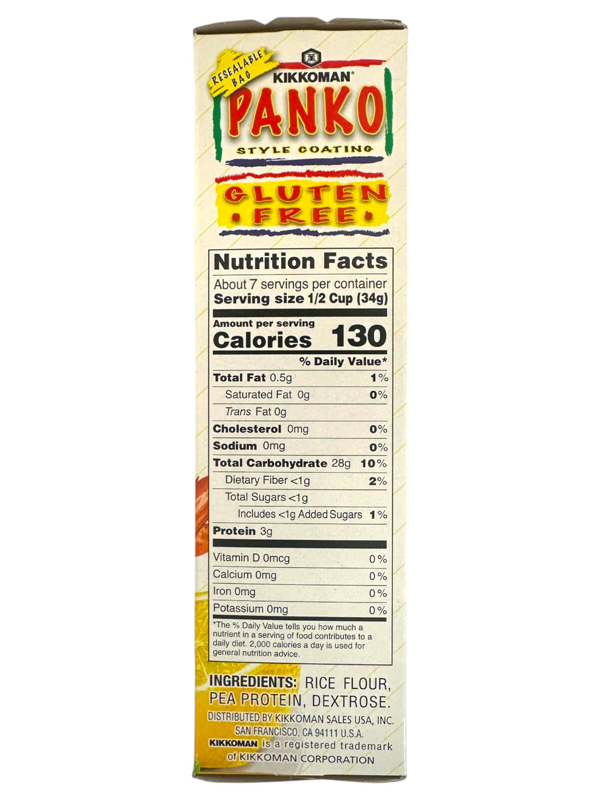 KIKKOMAN PANKO BREAD CRUMBS - GLUTEN FREE (8oz)