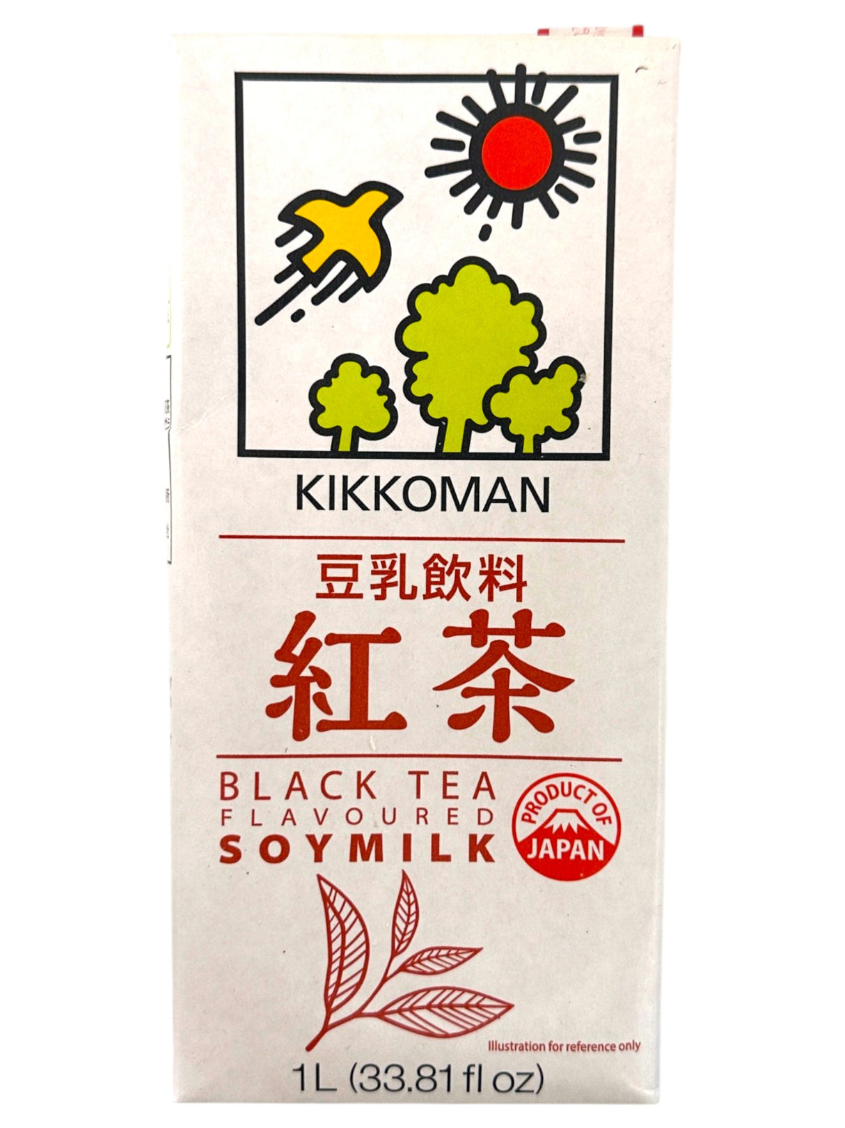 KIKKOMAN SOYMILK - BLACK TEA FLAVOR (33.8oz)