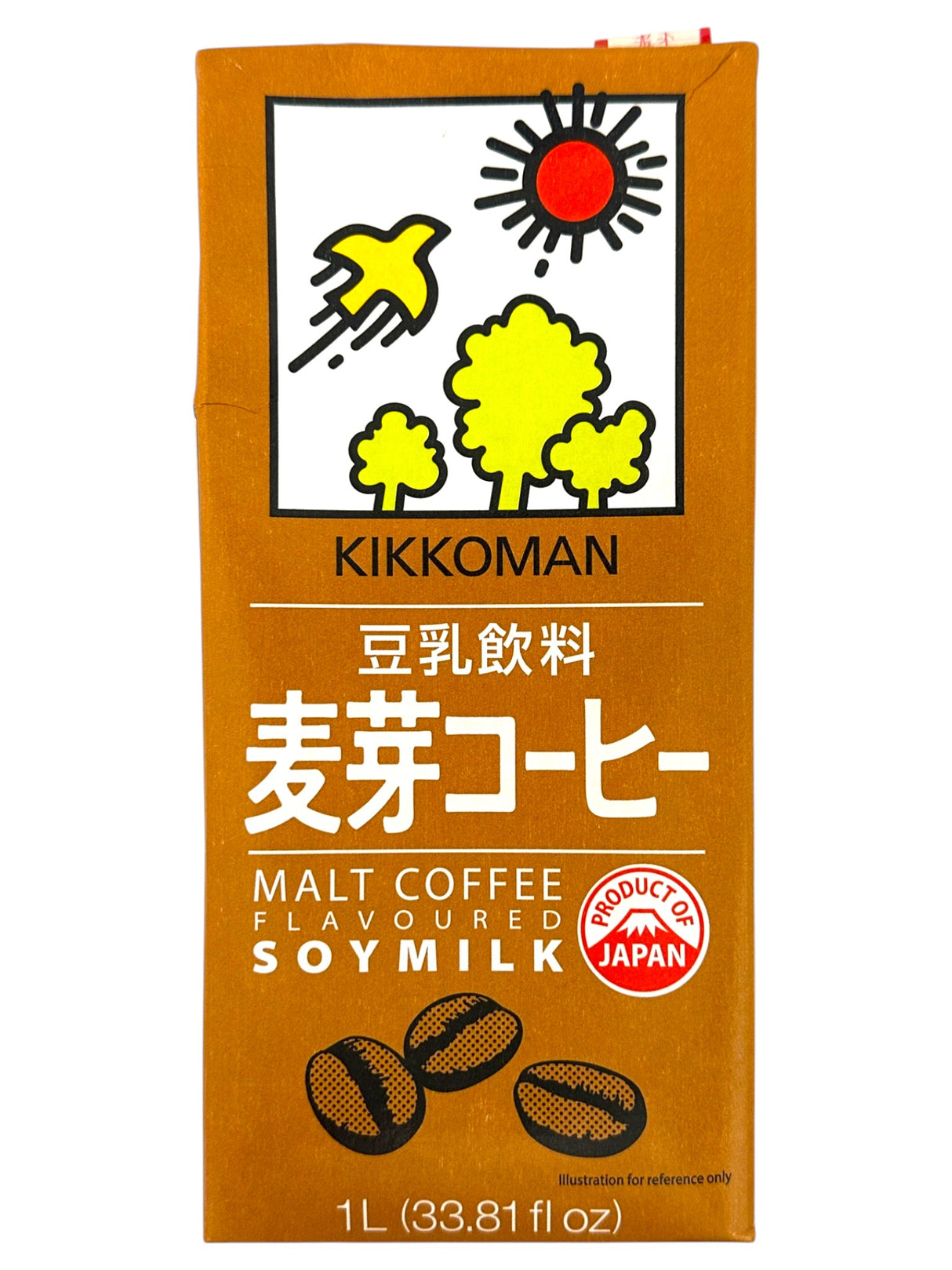 KIKKOMAN SOYMILK - MALT COFFEE FLAVOR (33.8oz)