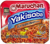 MARUCHAN YAKISOBA NOODLE BOWL - TERIYAKI BEEF (4oz)