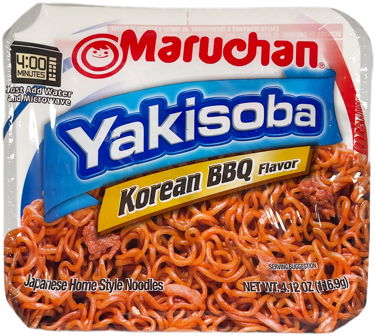 MARUCHAN YAKISOBA NOODLE BOWL - KOREAN BBQ (4.12oz)