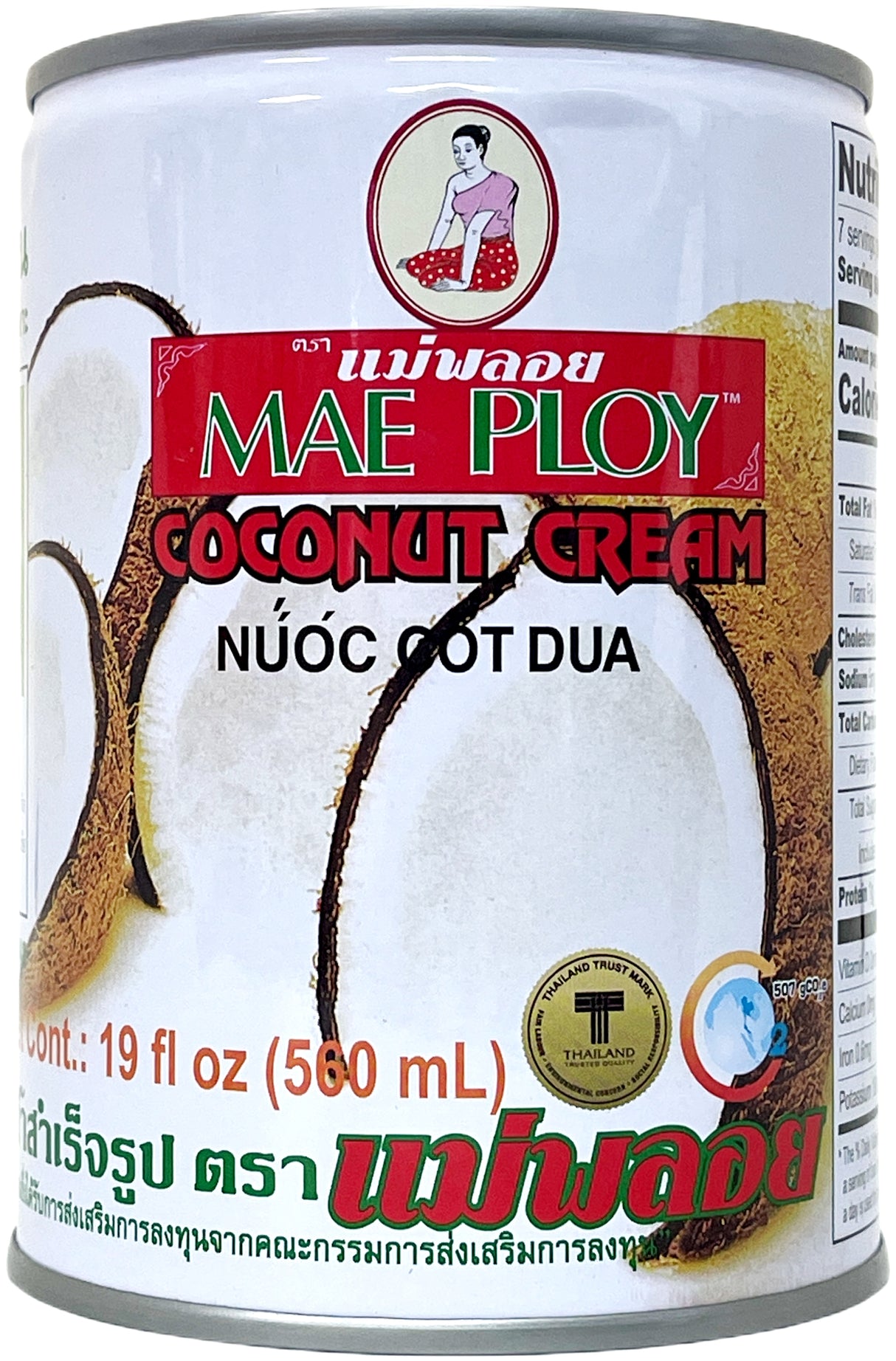 MAE PLOY COCONUT CREAM (19oz)