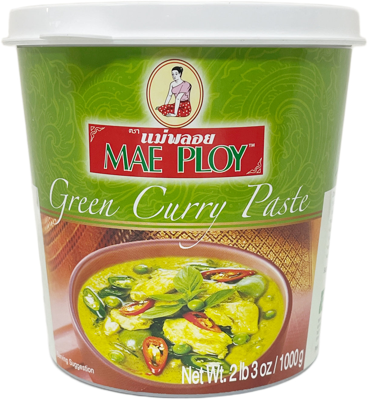 MAE PLOY GREEN CURRY PASTE (35oz)