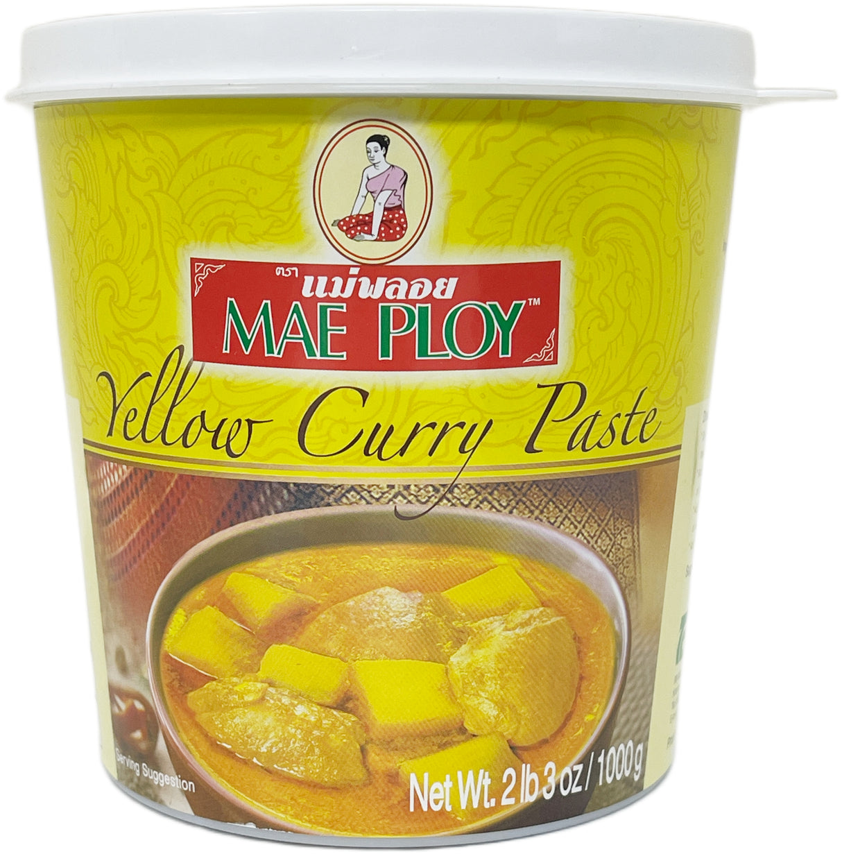 MAE PLOY YELLOW CURRY PASTE (35oz)