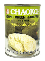 CHAOKOH YOUNG GREEN JACKFRUIT IN BRINE (20oz)