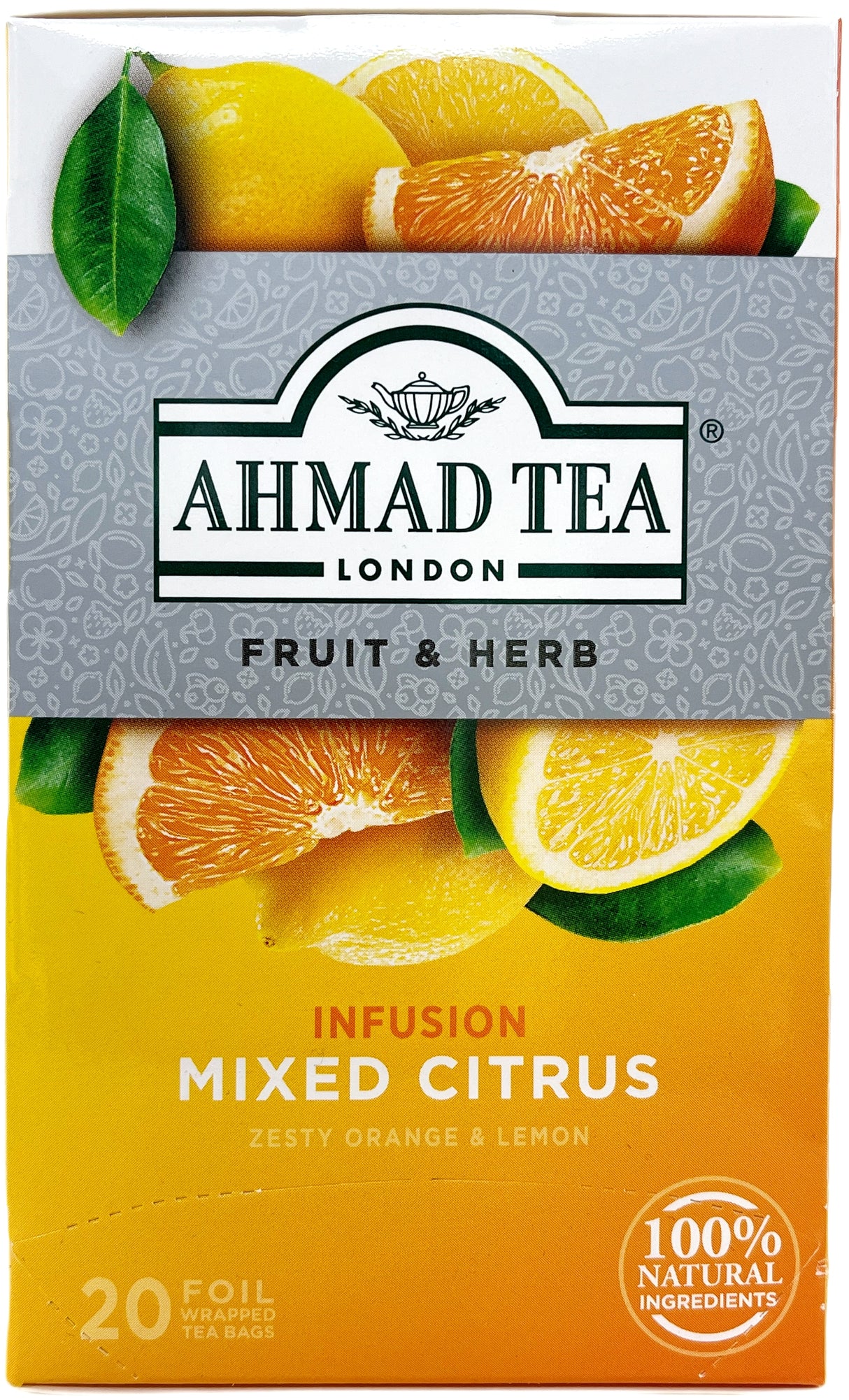 AHMAD TEA INFUSION 20CT - MIXED CITRUS