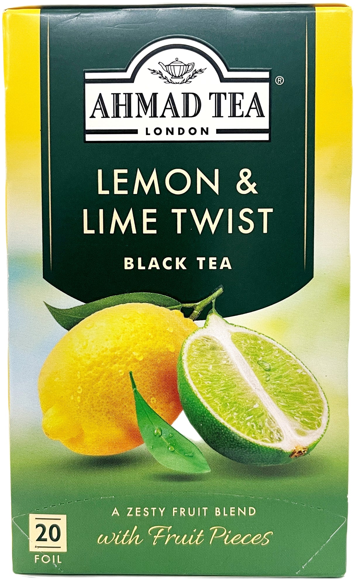 AHMAD TEA 20CT - LEMON & LIME TWIST
