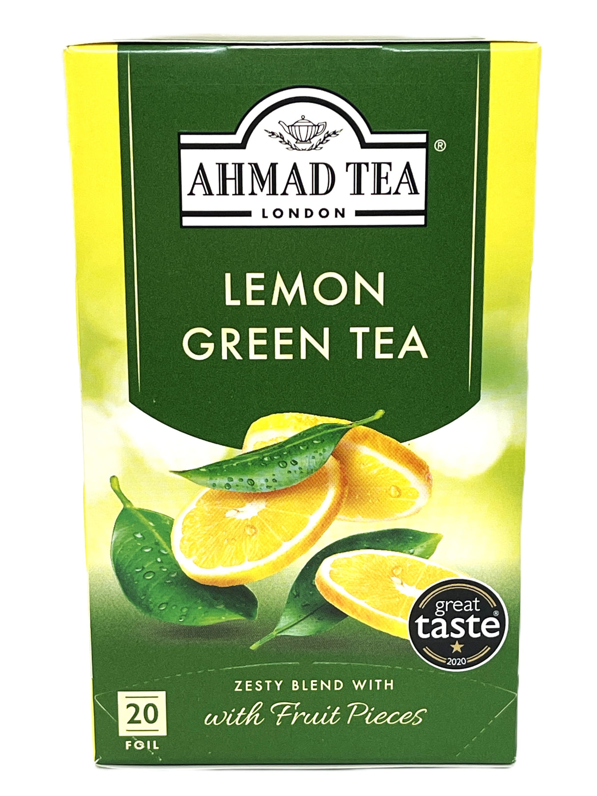AHMAD TEA 20CT - LEMON GREEN TEA
