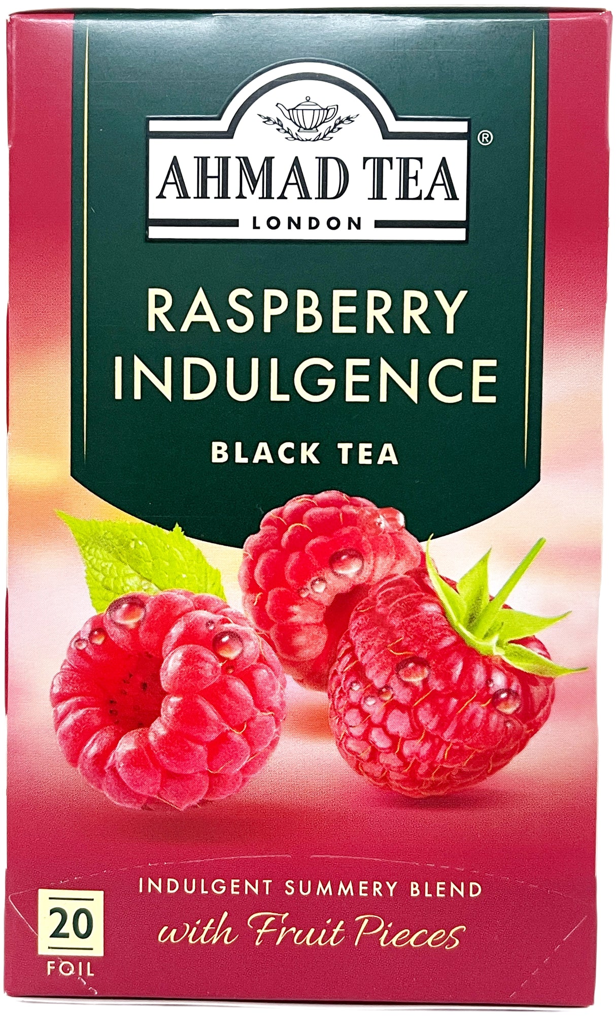 AHMAD TEA 20CT - RASPBERRY INDULGENCE