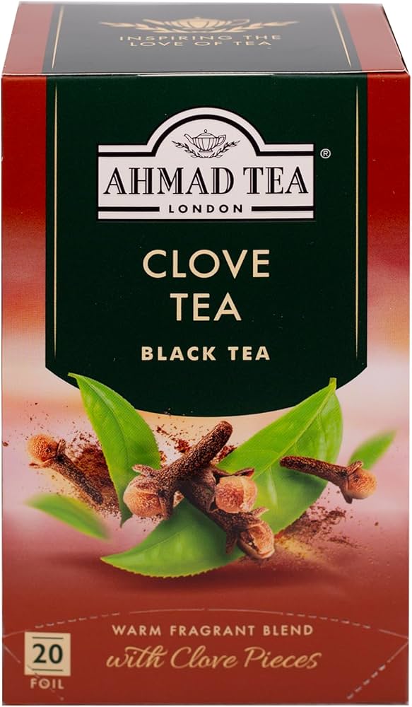 AHMAD TEA 20CT - CLOVE BLACK TEA