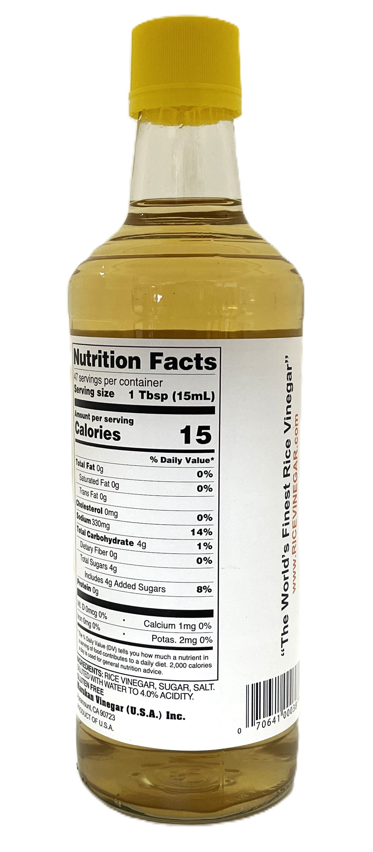 MARUKAN LITE SEASONED RICE VINEGAR (24oz)