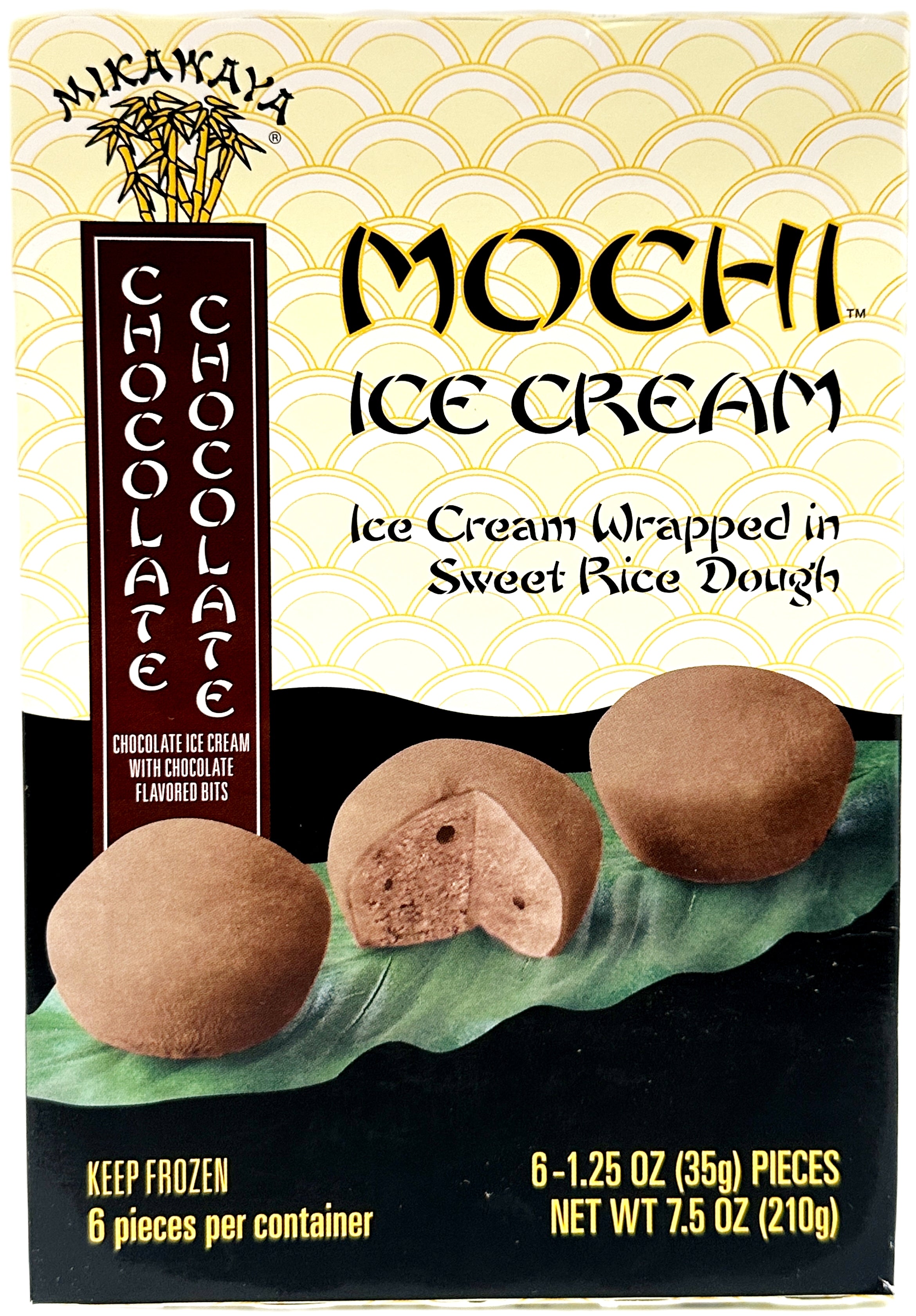 MIKAWAYA MOCHI ICE CREAM 6PC - CHOCOLATE – Tim's Oriental