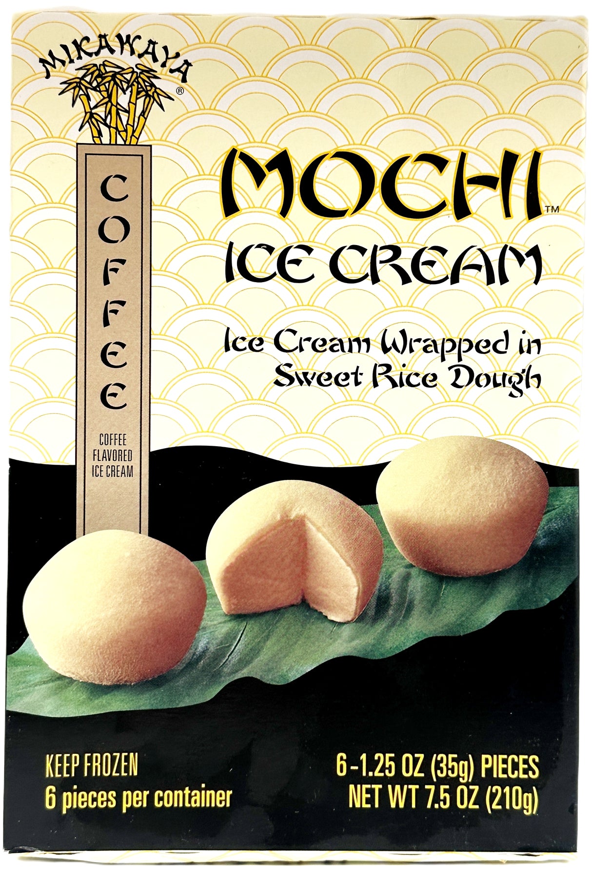MIKAWAYA MOCHI ICE CREAM  6PC - COFFEE