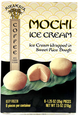 MIKAWAYA MOCHI ICE CREAM  6PC - COFFEE
