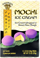 MIKAWAYA MOCHI ICE CREAM  6PC - PASSION FRUIT