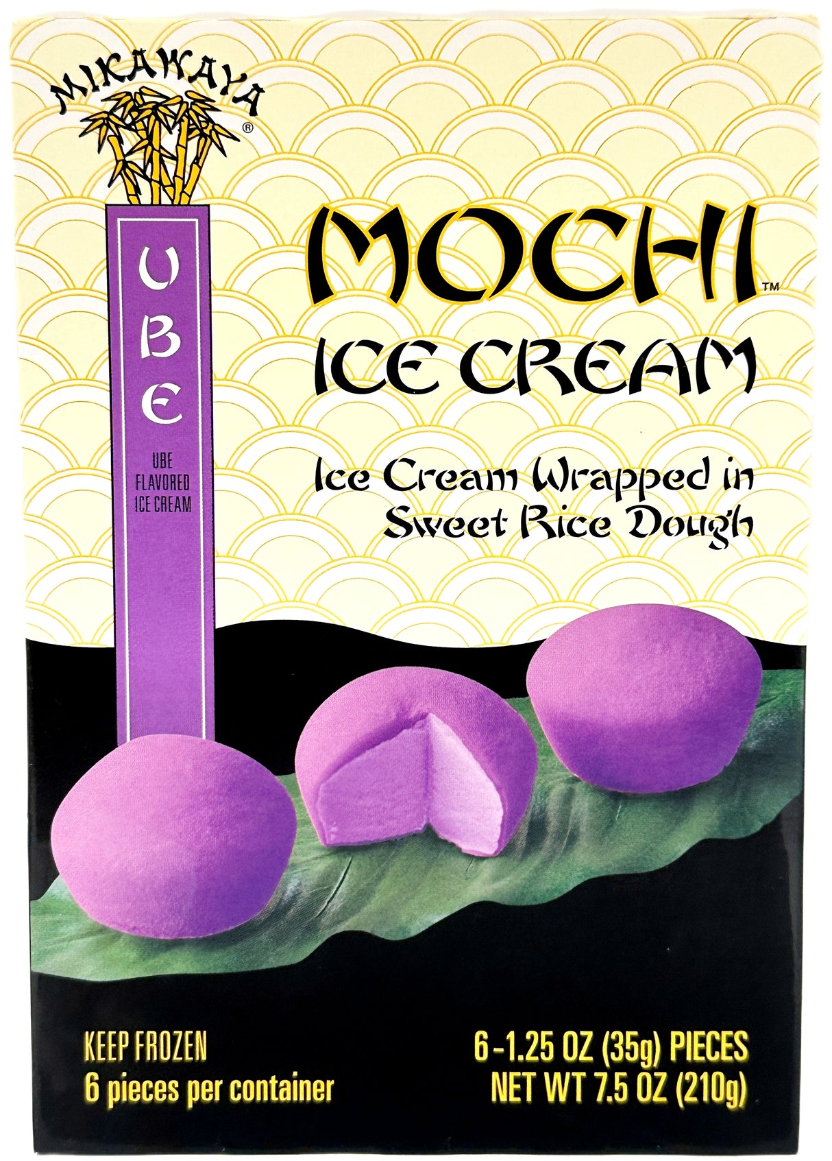 MIKAWAYA MOCHI ICE CREAM  6PC - UBE