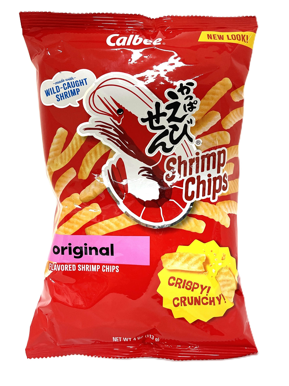 CALBEE SHRIMP CHIPS - ORIGINAL (4oz)