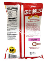CALBEE SHRIMP CHIPS - ORIGINAL (4oz)