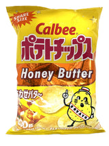 CALBEE POTATO CHIPS - HONEY BUTTER (7.05oz)