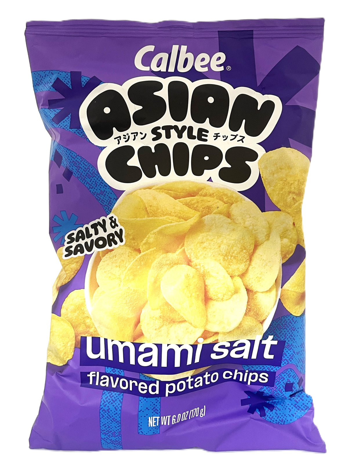 CALBEE ASIAN STYLE CHIPS - UMAMI SALT (6oz)