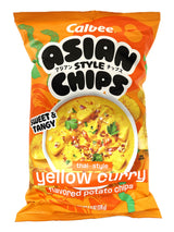 CALBEE ASIAN STYLE CHIPS - YELLOW CURRY (6oz)
