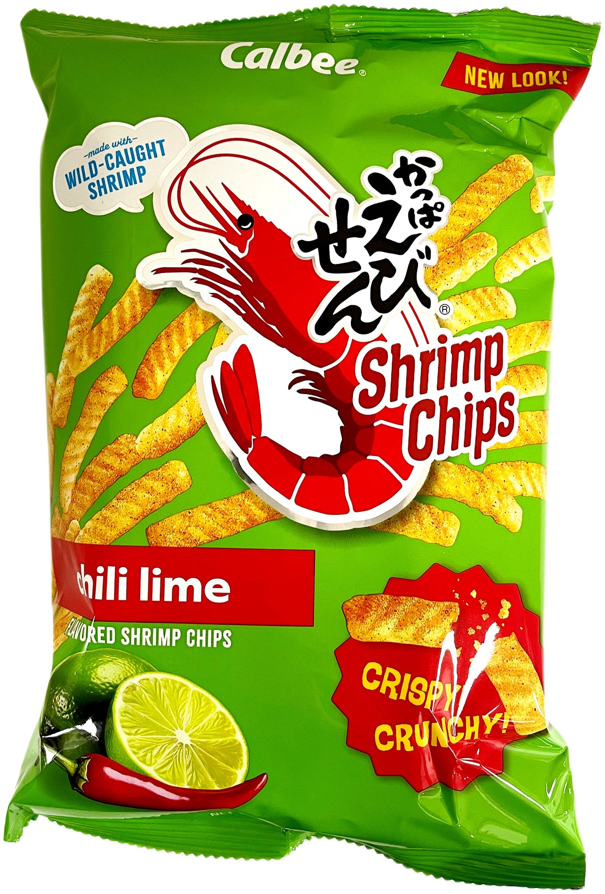 CALBEE SHRIMP CHIPS - CHILI LIME (3.3oz)