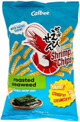 CALBEE SHRIMP CHIPS - SEAWEED (3.3oz)