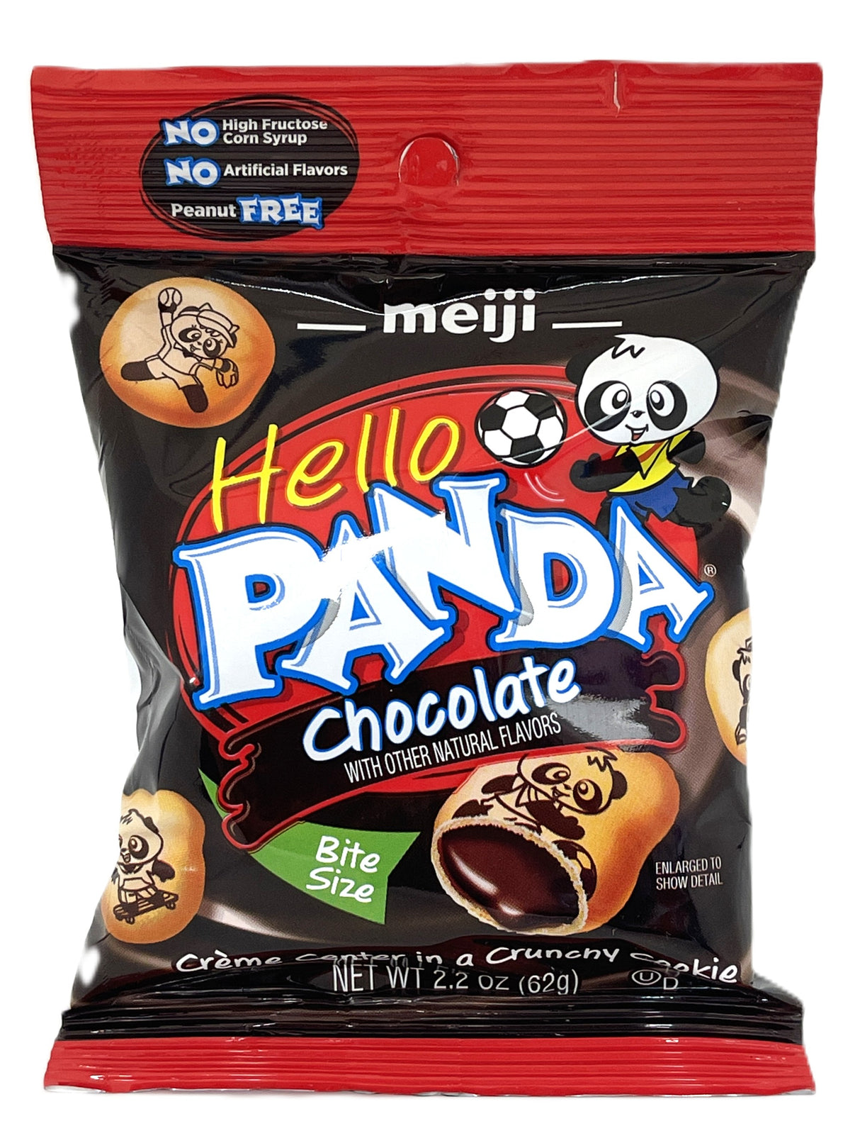 MEIJI HELLO PANDA COOKIE - CHOCOLATE (2.2oz)